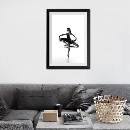 Turning Pointe - Művészi Giclée Balett Fotónyomat - Fénykép