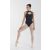 Intermezzo 31658 turtleneck, sleeveless, lace insert leotard