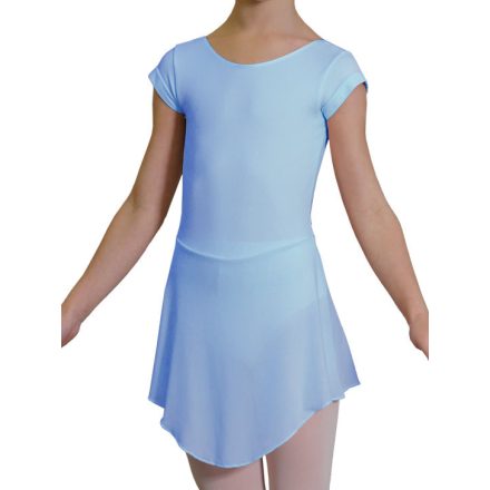 Pridance art.244 short-sleeved leotard with skirt for children