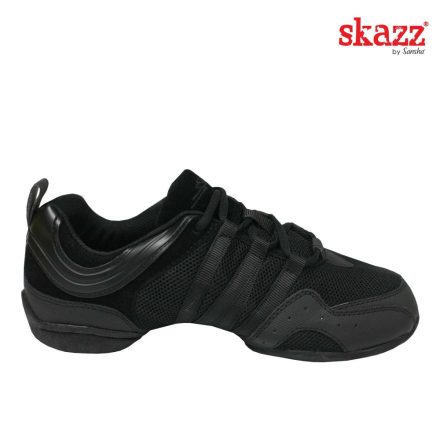 Sansha S22M Solo Nero Low side sneaker